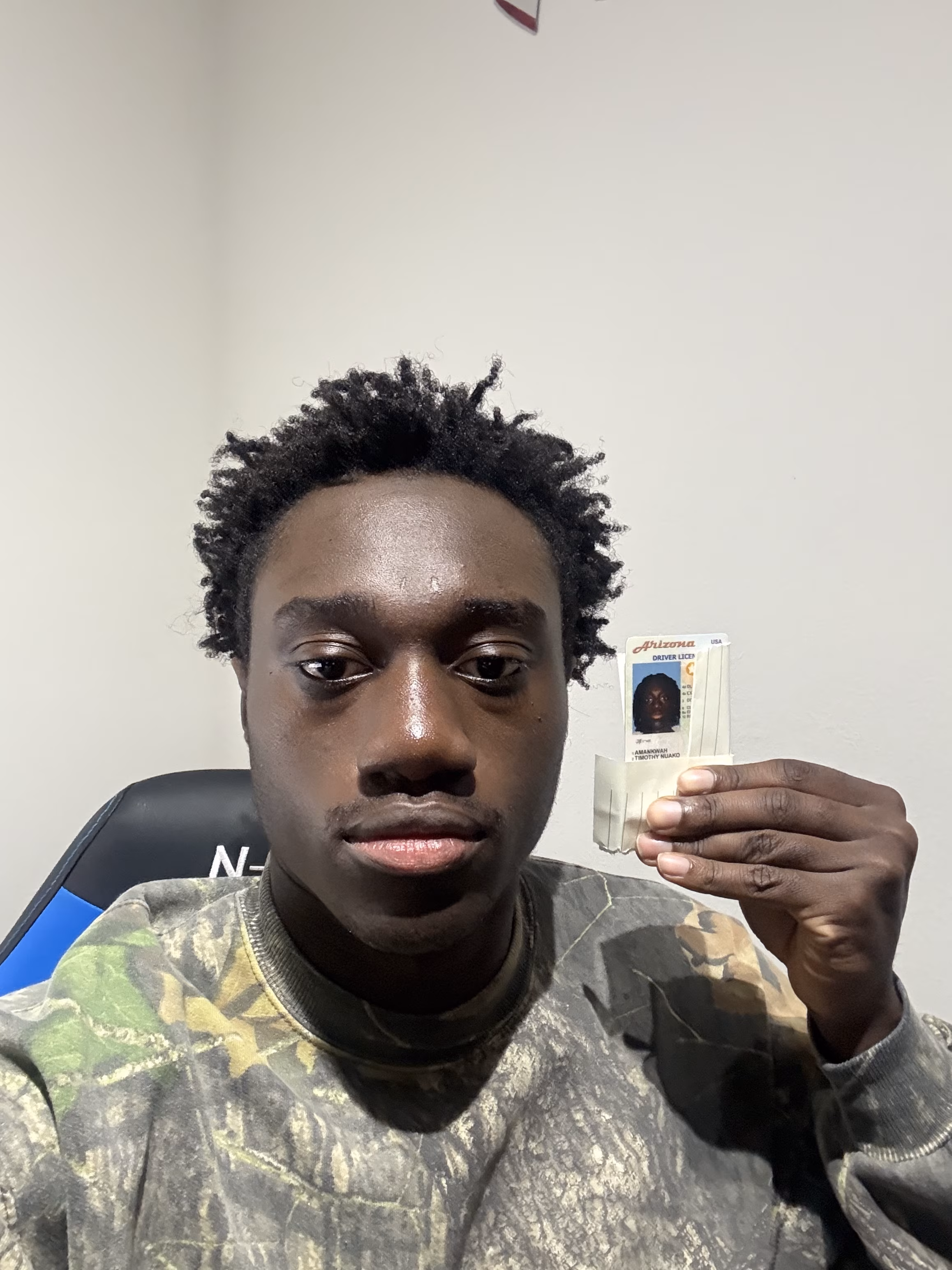Student who passed their DMV test