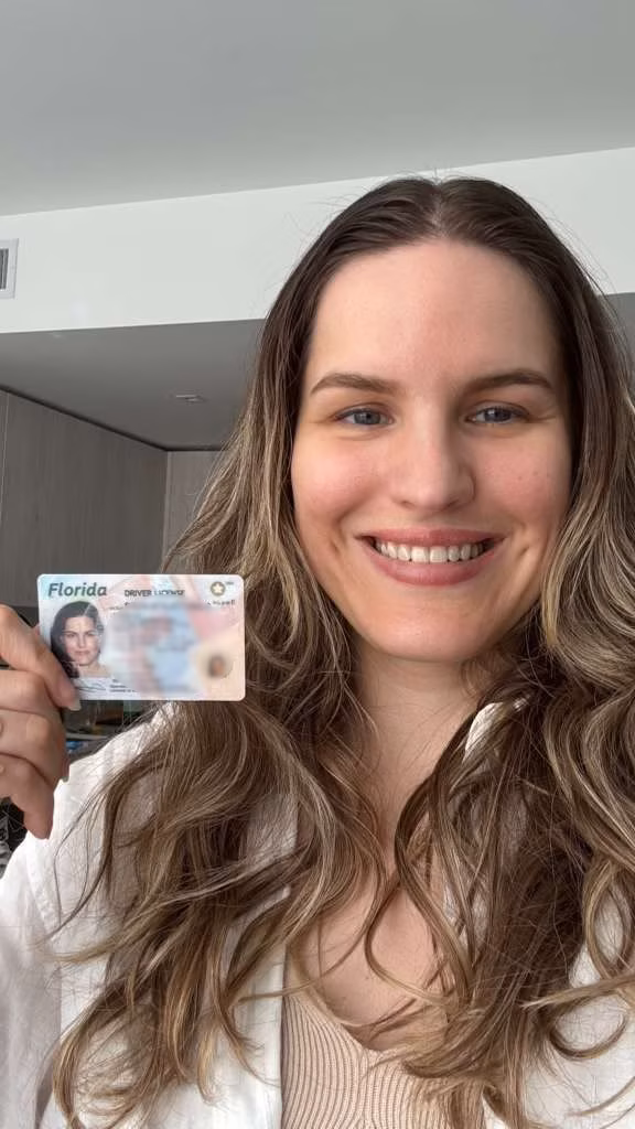 Student who passed their DMV test