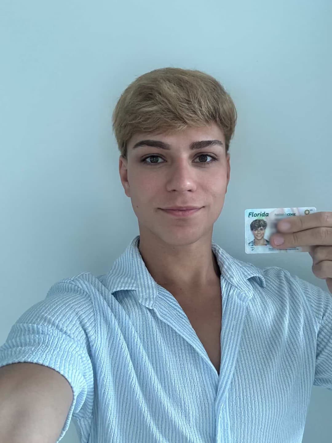 Student who passed their DMV test